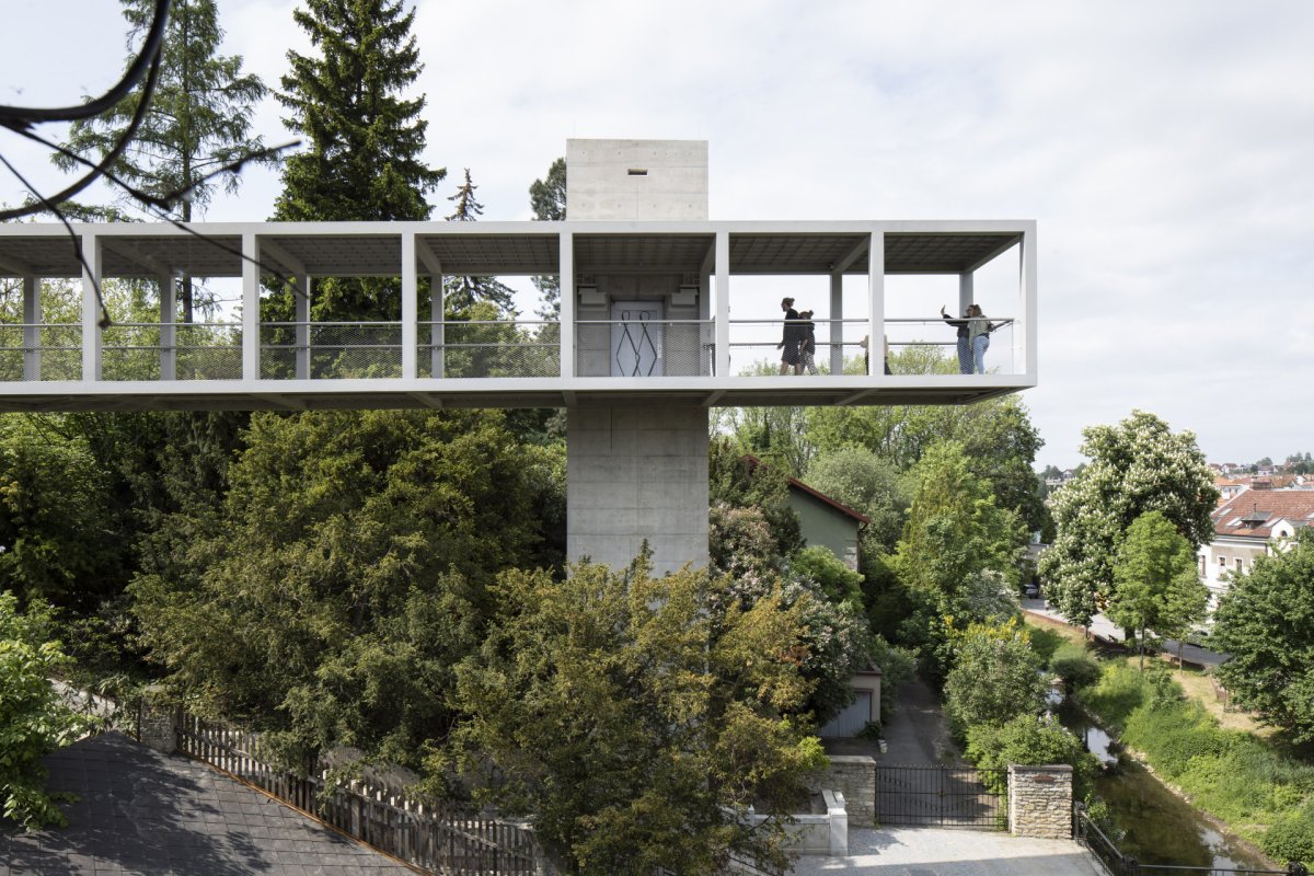 Lávka v Litomyšli od EHL & KOUMAR ARCHITEKTI
