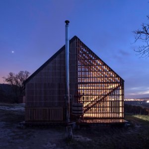 Viniční domek Velké Žernoseky od architekta Jana Žaloudka