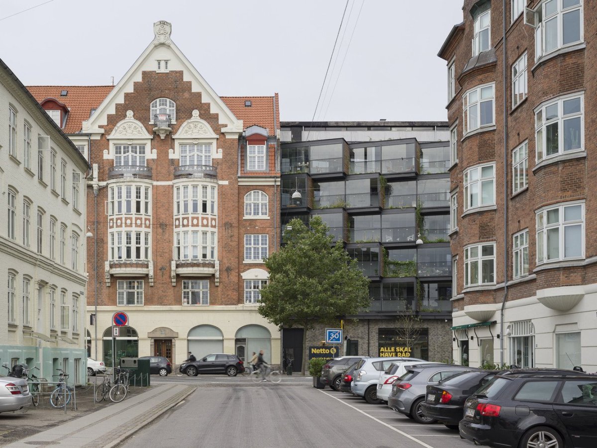 Renovace bytového domu v Kodani od studia Tegnestuen LOKAL