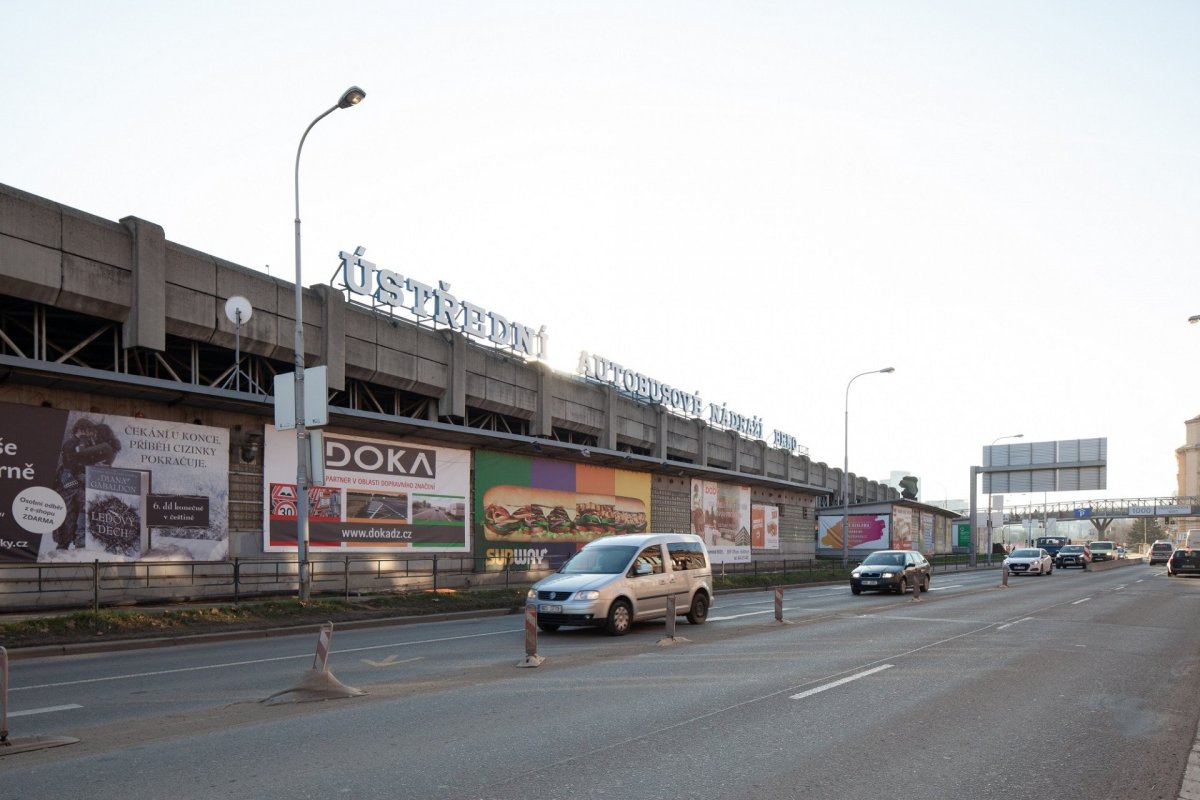 Stav Ústředního autobusového nádraží Zvonařka před rekonstrukcí od studia Chybik + Kristof