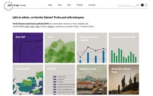 Územně analytické podklady zahrnují nejnovější data o území nebo jeho hodnotách a limitech. (na obrázku Portál ÚAP)