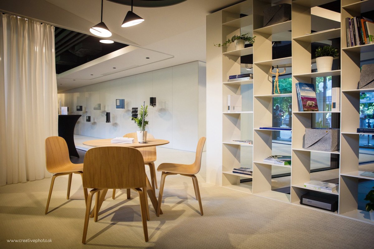 Showroom Schüco v Bratislavě, Kuklica Smerek architekti.