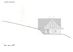 Pohled (Chalupa Wunderbaude, A1Architects)