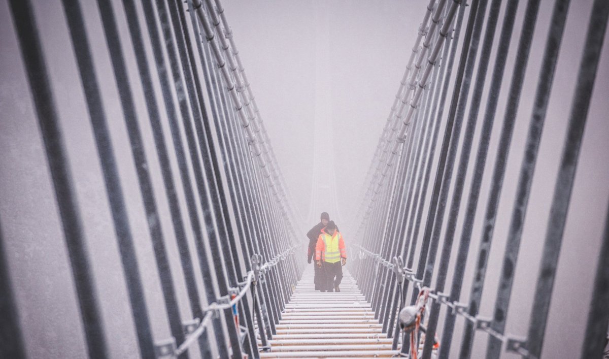 Sky Bridge 721 v Dolní Moravě