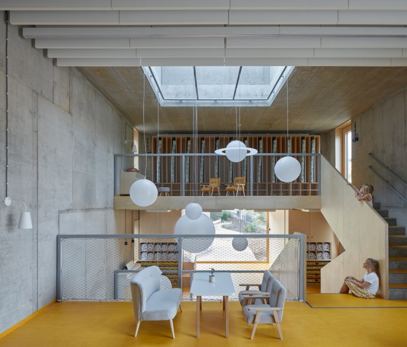 Přístavba ke školce Montessori v Jablonci nad Nisou, Mjölk architekti: Architekti úzce spolupracovali s vedením školky