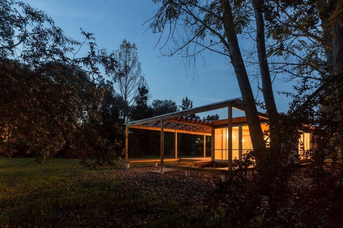 Modulární dřevostavba Casa de Madera, Estudio Borrachia