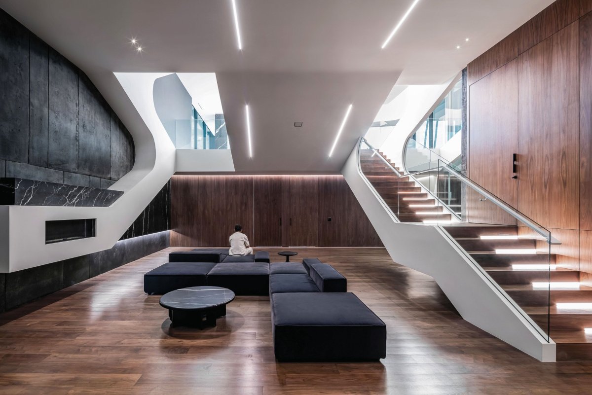 Architekti Arshia Architects navrhli luxusní vilu v Los Angeles