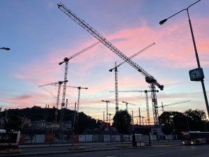 Buduje se další etapa projektu Smíchov City.