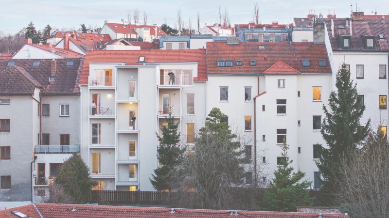Činžovní dům na Břevnově, BY Architects 
