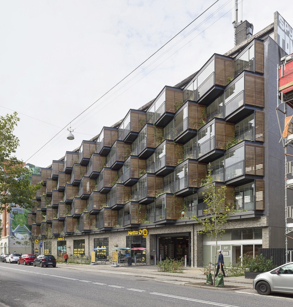 Renovace bytového domu v Kodani od studia Tegnestuen LOKAL