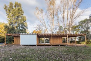 Modulární dřevostavba Casa de Madera, Estudio Borrachia