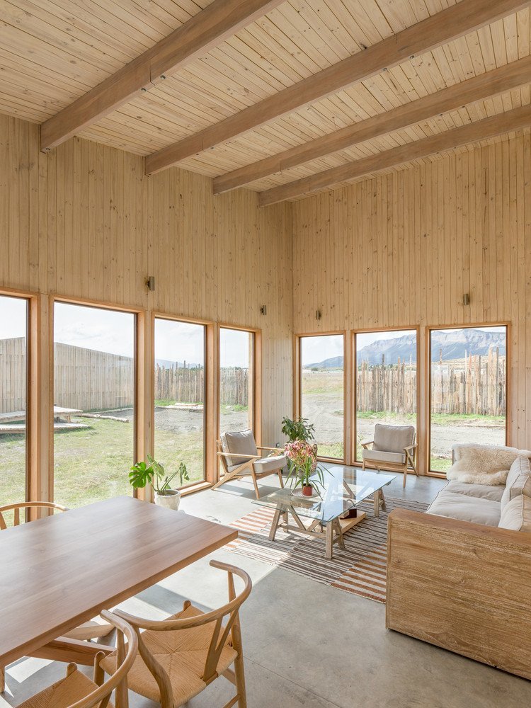 Hotel AKA Patagonia v Chile od studia Larrou